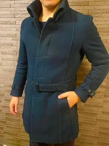 토네이도 마트 TORNADO MART 코트 네이비