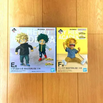 나의 히어로 아카데미아 제일복권 피규어 세트 이즈쿠&카츠키 토시노리