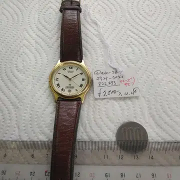 SEIKO 쿼츠 시계 골드 컬러