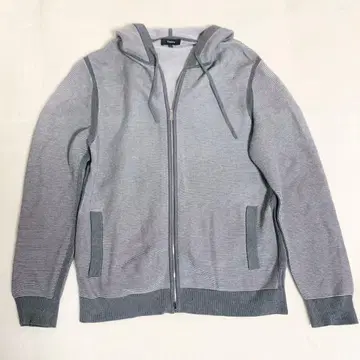 띠어리 드라이버즈 니트 집업 보더 M 사이즈