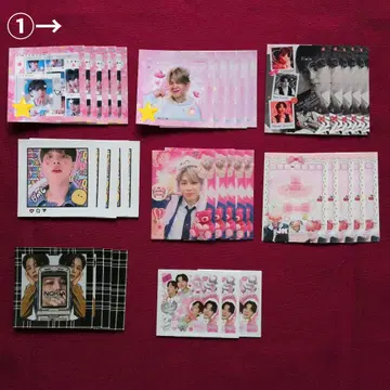 BTS 스티커 낱개 판매 한국 제작자님