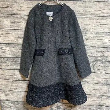 앙크루즈 비쥬 코트 블랙 M 사이즈