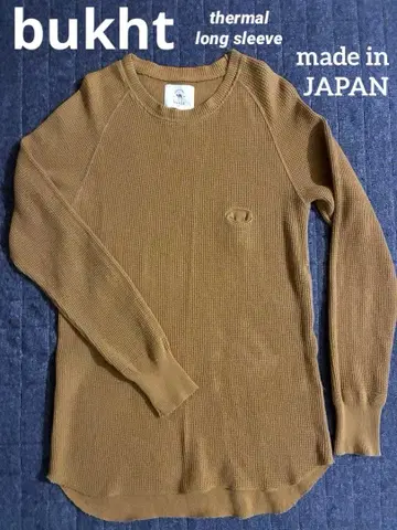 bukht 스테디셀러 써멀 와플 롱T 일본제