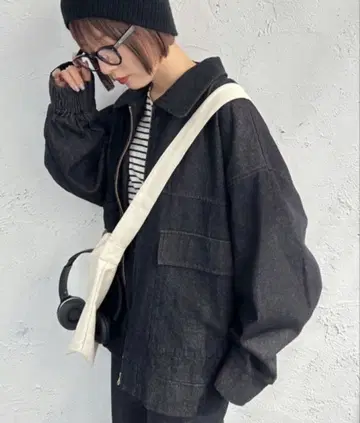 모듬 포켓 블루종