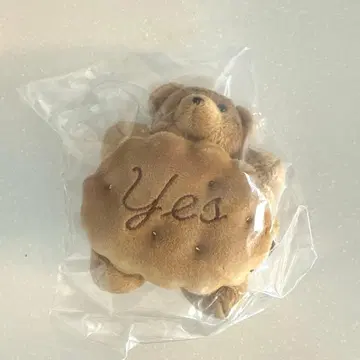 캐러멜 곰 봉제 인형 참