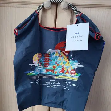 볼&체인 도카이도 신칸센 오리지널 백 네이비