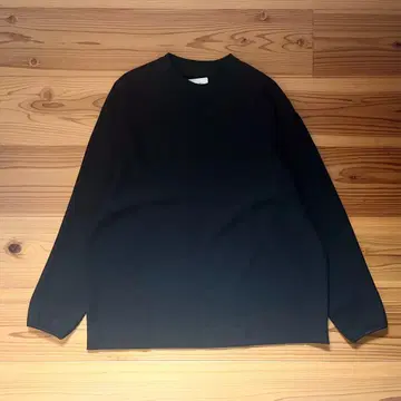 UNITED ARROWS & SONS 롱 슬리브 티셔츠 블랙 L