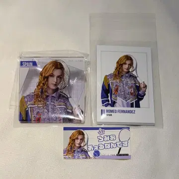 신 테니뮤 점페스 로미페르 이름 스티커 아크릴 배지 폴라쇼