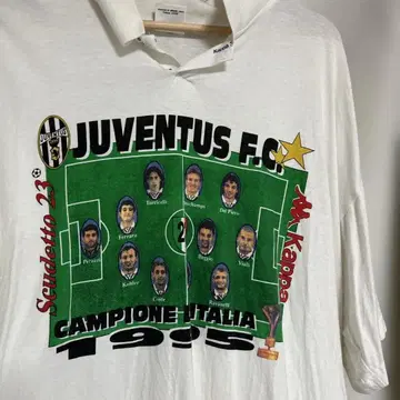 유벤투스 FC T셔츠 1995 Kappa