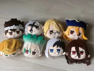 Dr.STONE 페이스 봉제 인형 키링 컴플리트 전 8종