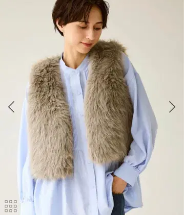 [ 새상품급 ] 로페피크닉 퍼 베스트