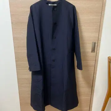 할인)CYCLAS 네이비 롱 코트