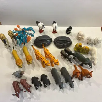 동물 피규어 세트 30개