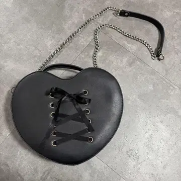 Jamie 에이엔케이 하트 스핀들 BAG 블랙 지뢰 고스로리