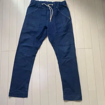 WORLD WORKERS 이지 팬츠 네이비