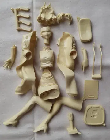 아카기 리츠코 [ 신세기 에반게리온 ] 1/8 레진 키트 상자 없음