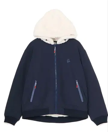 새상품 참스 엘모 플리스 화이트/네이비