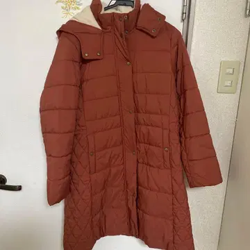 LABELDA 브라운 퀼팅 자켓