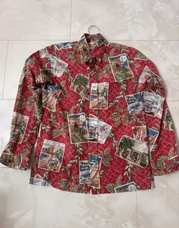 레인스푸너 긴팔 알로하 셔츠