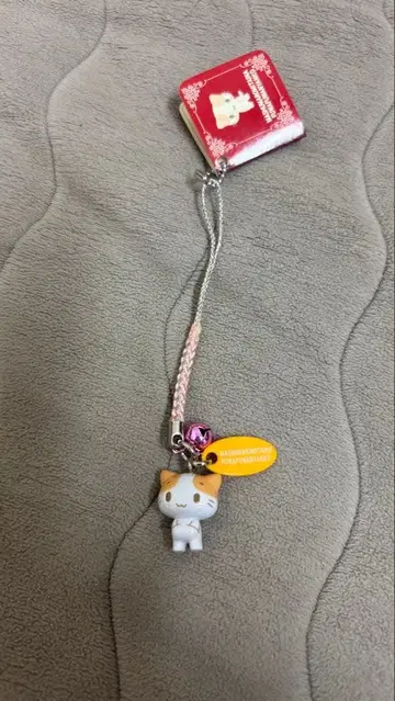 산리오 마쉬멜로우 같은 폭신폭신 냥코 스트랩 키링