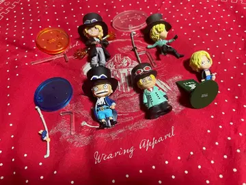 ONE PIECE/원피스 사보 피규어 5개 set 콜렉터블 등 -