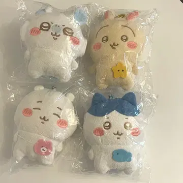 치이카와 (먼작귀) 가마구치 파우치 4종 세트