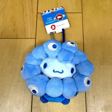 산리오 미야쿠미야쿠 최애 컬러 시나모롤 BC 카라비너