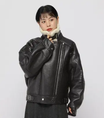 레이디 볼륨 빈티지 코트 자켓