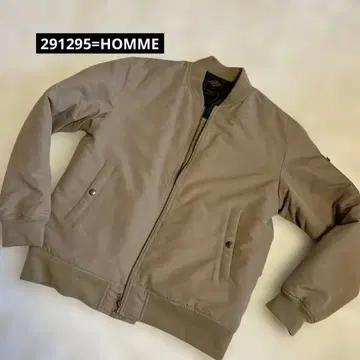 291295=HOMME (이치큐니이치니고무 MA-1 타입 자켓 M