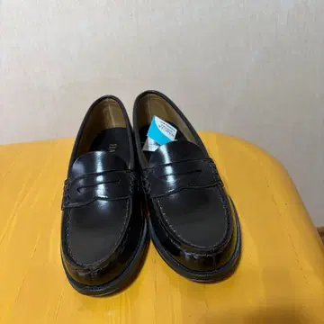 HARUTA 블랙 로퍼 23cm