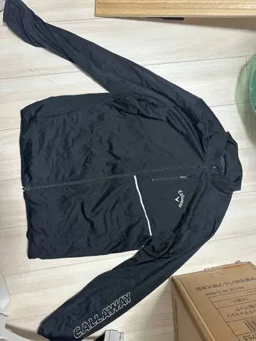 CALLAWAY 남성용 자켓 블랙 LL