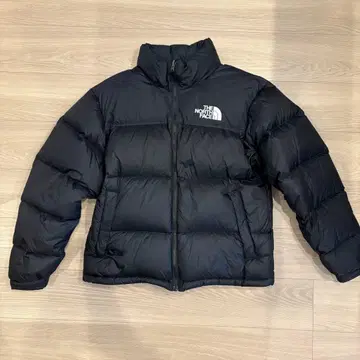 THE NORTH FACE 블랙 다운 자켓 눕시 자켓