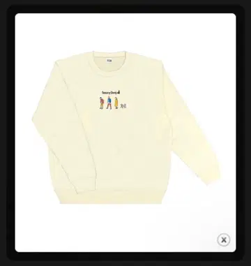 SaucyDog 산책 맨투맨 자수