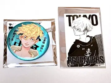 도쿄 리벤저스 신체험전 마츠노 치후유 특전 스티커 매트 메탈릭 캔뱃지
