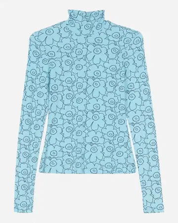 마리메꼬 터틀넥 긴팔 티셔츠 우니코