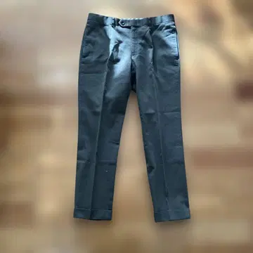 [정장 셀렉트] 코튼 블렌드 1턱 테이퍼드 팬츠 카키