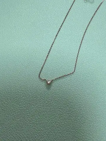 ete 심플 다이아 0.02 K10 목걸이