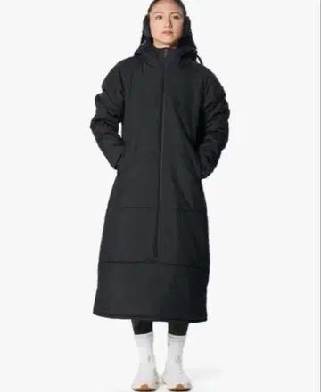 언더아머 컨디션 최상! 짙은 네이비 롱 코트