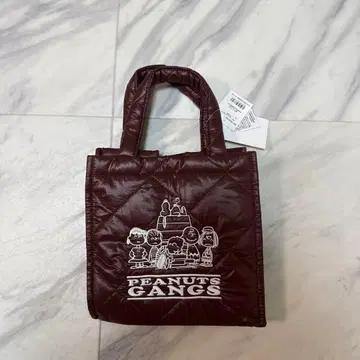 PEANUTS GANGS 퀼팅 토트백