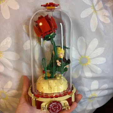 리틀 프린스 유리 돔 피규어