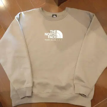 THE NORTH FACE 베이지 크루넥 트레이닝복 L