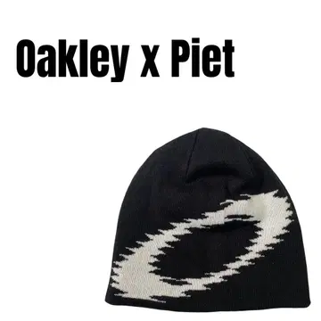 Oakley x Piet 블랙 니트 모자