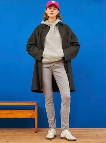 더 신즈 엠파이어 진 데님 팬츠 PO 그레이 스키니 스트레치