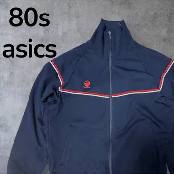 빈티지 80s 구제 의류 아식스 저지 M