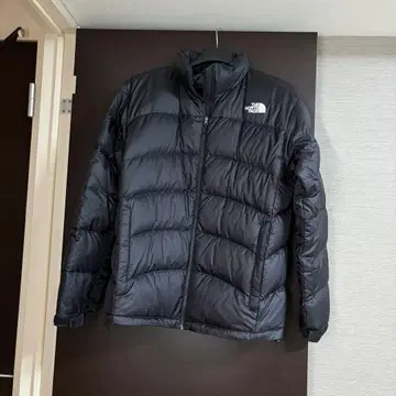 The North Face 블랙 다운 자켓 XL