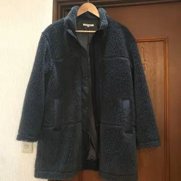 23구 플리스 보아 자켓 포켓 부착