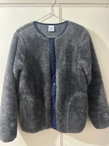 Champion 보아 자켓 그레이