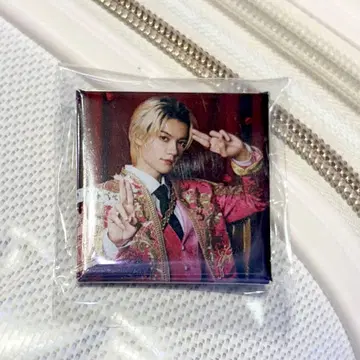 M!LK 스퀘어 캔 배지 사노 하야토