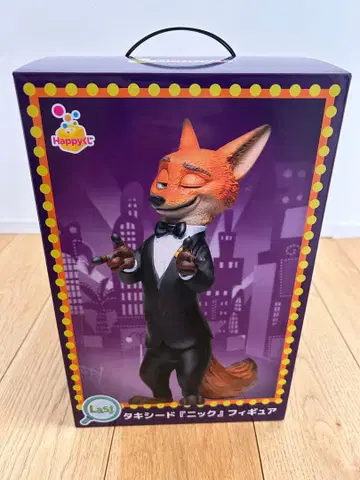 해피 복권 주토피아2 라스트상 턱시도 닉 피규어