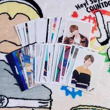 나니와단시 후지와라 죠이치로 jr 시절 포함 공식 사진 54장 세트